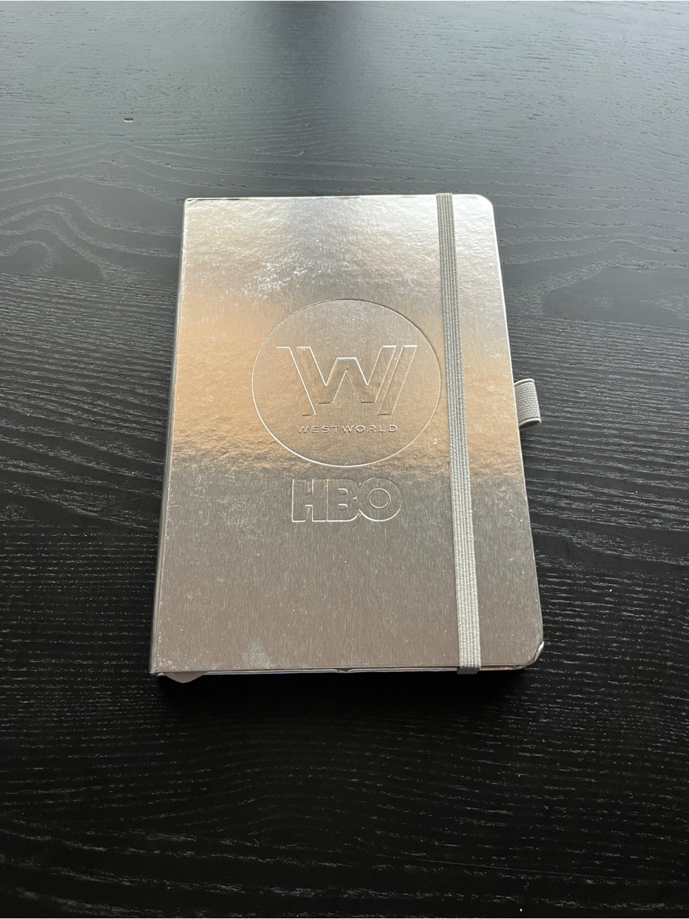 HBO Westworld Reflective Silver Journal Notebook Journalbooks Promo